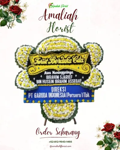 Papan Bunga Duka di Sumberporong